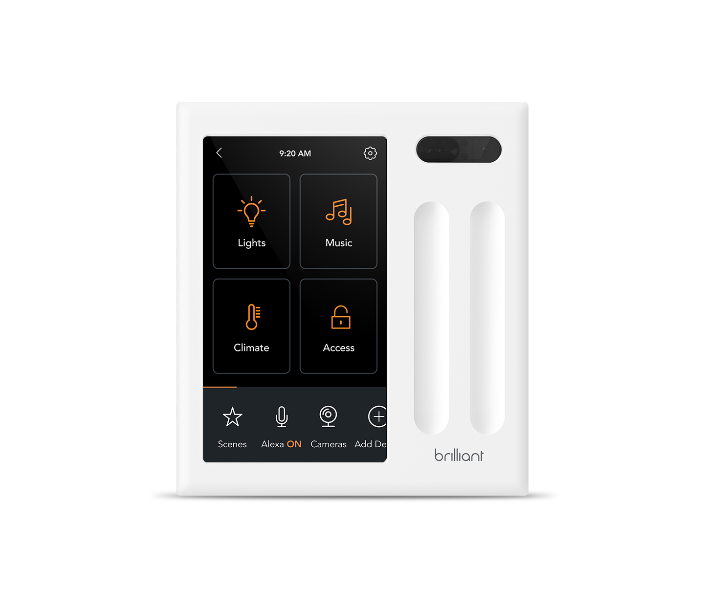 Brilliant Home Control (2-switch panel) - Best Smart Home System 2023