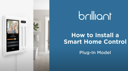 Brilliant Smart Plug Add-on wireless plug for Brilliant Smart Home